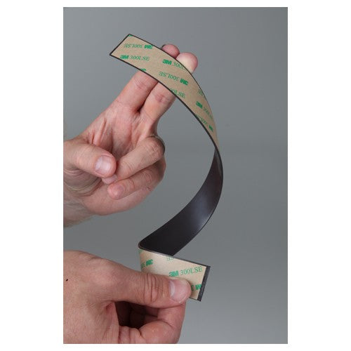1 in × 5 ft 0.06 in Flexible Magnet Tape Black Alt Mfg # 64527 - Apex Tool & Supply