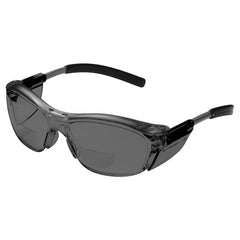 ‎3M Nuvo Reader Protective Eyewear 11500-00000-20 Gray Lens Gray Frame +1.5 Diopter - Apex Tool & Supply
