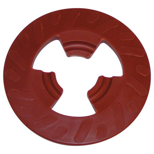 3M Disc Pad Face Plate Ribbed 28656 4″ Extra Hard Red - Apex Tool & Supply