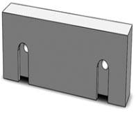 Ultra Quick Change Vice Jaws - SBM - Part #  VJ-6QM62010S-U - Apex Tool & Supply