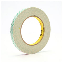 3M Double Coated Paper Tape 410M Natural 1/2″ × 36 yd 5 mil - Apex Tool & Supply