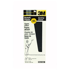 3M Drywall Sanding Sheets 99433NA 4 3/16″ × 11 1/4″ 80 grit - Apex Tool & Supply