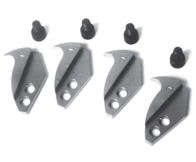 Bar Puller Replacement Fingers For CNC Lathes - Part # BU-GAFBR4 - Apex Tool & Supply