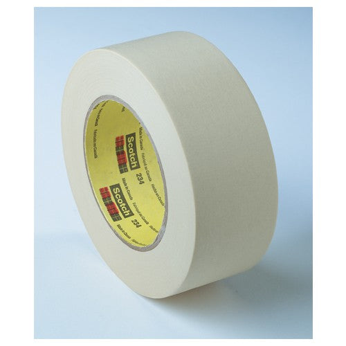 3M General Purpose Masking Tape 234 Tan 12 mm × 55 m 5.9 mil - Apex Tool & Supply