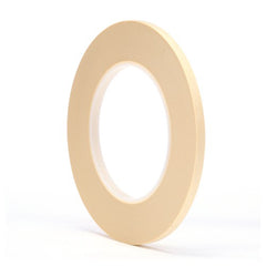 3M General Purpose Masking Tape 234 Tan 6 mm × 55 m 5.9 mil - Apex Tool & Supply