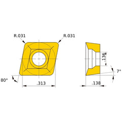CCMX083508ENA UTI20T INSERT