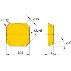 SEEN42AFTN1 NX4545 INSERT