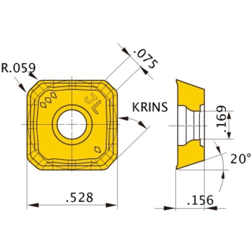 SEET13T3AGEN-JL MP6120 INSERT