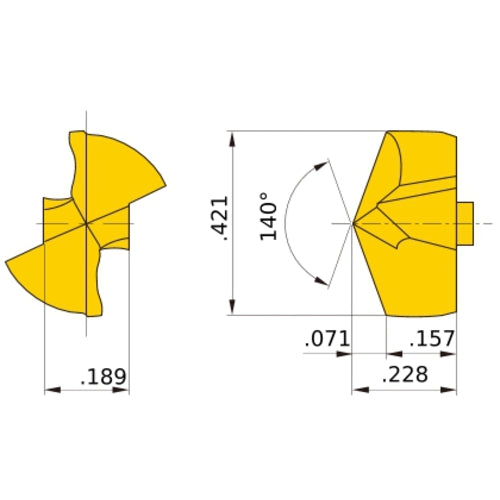 STAWN1070TH VP15TF DRILLING INSERT