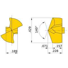 STAWN1090TH VP15TF DRILLING INSERT