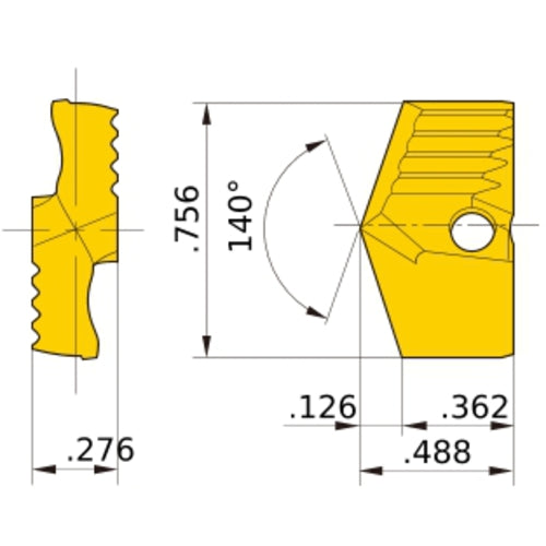 TAWNH1920T VP15TF DRILLING INSERT