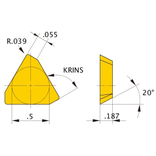 TECN43PEFR1 HTI10 INSERT