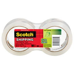 ‎Scotch Sure Start Shipping Packaging Tape 3450-2 1.88″ × 54.6 yd (48 mm × 50 m) - Apex Tool & Supply