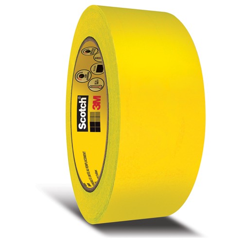 Scotch Ultimate Paint Edge Masking Tape 2460 Gold 2″ × 60 yd 3.3 mil - Apex Tool & Supply