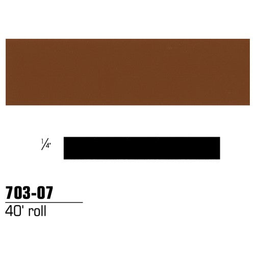 1/4 in × 40 ft 3M™ Scotchcal™ Striping Ta Brown Alt Mfg # 70307 - Apex Tool & Supply