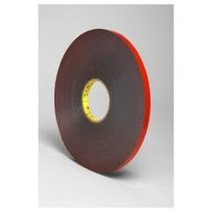 List 5925 1/4" x 36 yds VHB Acrylic Foam Tape - Black - Apex Tool & Supply