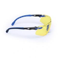 S1103SGAF SOLUS BLK/BLUE GLASSES - Apex Tool & Supply