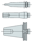 1/2 Dia. x 7/8-20 Thread Tapping Attachment Shank - Apex Tool & Supply