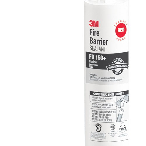 3M Fire Barrier Sealant FD 150+ Red 10.1 fl oz Cartridge - Apex Tool & Supply