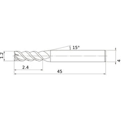 VQMHZVD0120 SOLID CARBIDE EM