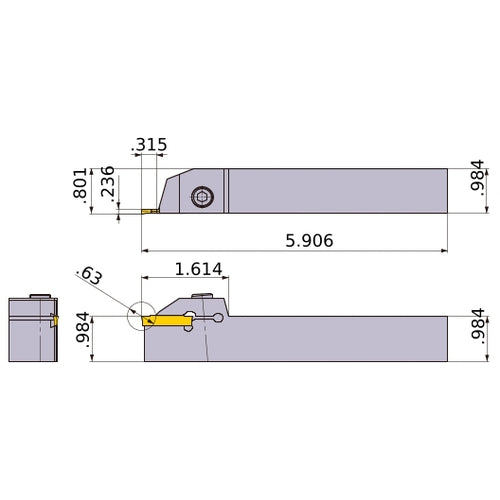 GYQL2525M00-J08 HOLDER