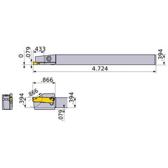 GYSL1010JX00-D11 TURNING HOLDER