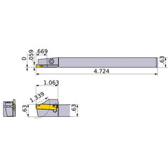 GYSL1616JX00-C17 TURNING HOLDER
