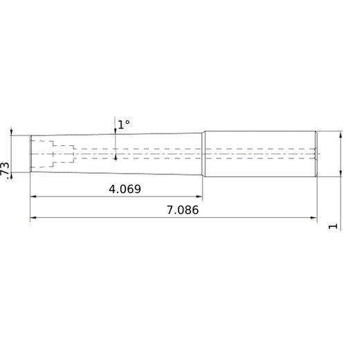 IMX20A1000N406L70C CARB HOLDR TAPER