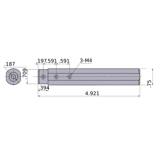 RBH12300A BORING BAR