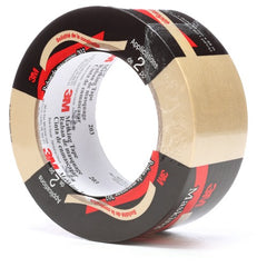3M General Purpose Masking Tape 203 Beige 48 mm × 55 m 4.7 mil Individually Wrapped Conveniently Packaged - Apex Tool & Supply