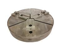 Round Chuck Jaws - Square Serrated Key Type - Chuck Size 8" inches - Part #  RSP-8405A - Apex Tool & Supply