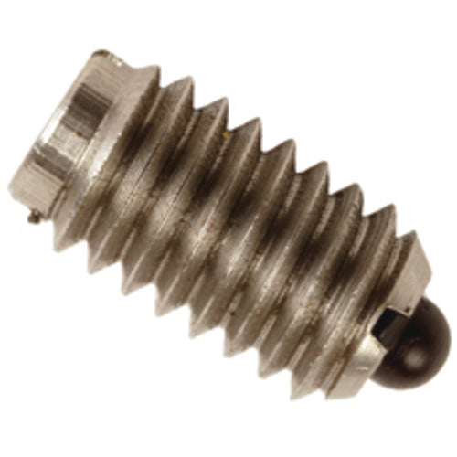 End Force Spring Plunger - 30.75 lbs Initial End Force, 15.5 lbs Final End Force (5/16″–18 Thread) - Apex Tool & Supply