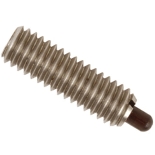 End Force Spring Plunger - 6.6 lbs Initial End Force, 17.4 lbs Final End Force (1/2″–13 Thread) - Apex Tool & Supply