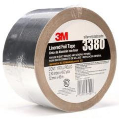 List 3380 72mm x 45m Aluminum Foil Tape - Silver - Apex Tool & Supply