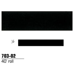 1/4 in × 40 ft 3M™ Scotchcal™ Striping Ta Black Alt Mfg # 70302 - Apex Tool & Supply