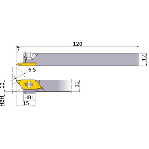 TTAHL1212 TURNING HOLDER