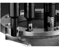 CARMEX Thread Mill Inserts for Threading on CNC Milling Machines - Part # T-CT21 IE 11.5NPTF - Apex Tool & Supply