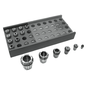 ER-11 Collet Trays - Part #  SIE-SAER-11-40 - Apex Tool & Supply