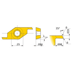 CSVTC0850R-B VP15KZ INSERT