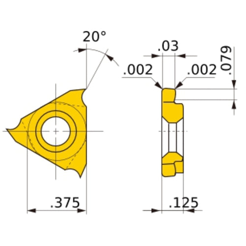 GTAT07520V5R-U VP15TF INSERT