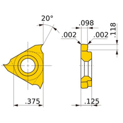 GTCT25030V5R-U VP15TF INSERT