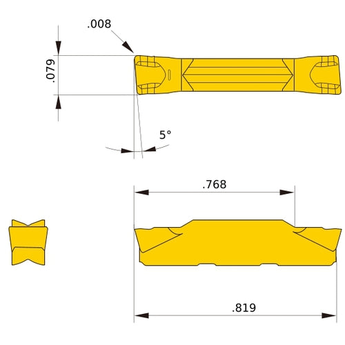 GY2M0200D020R05-GM VP10RT GY INSERT