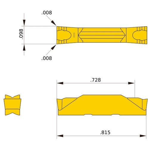 GY2M0250E020N-GS NX2525 GY INSERT