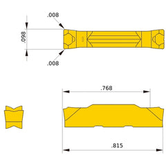 GY2M0250E020N-GU VP20RT GY INSERT
