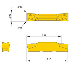 GY2M0250E020N-MM NX2525 GY INSERT