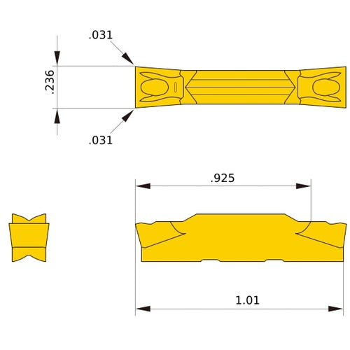 GY2M0600J080N-MM NX2525 GY INSERT