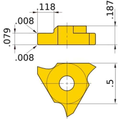 MGTR43200 UTI20T INSERT