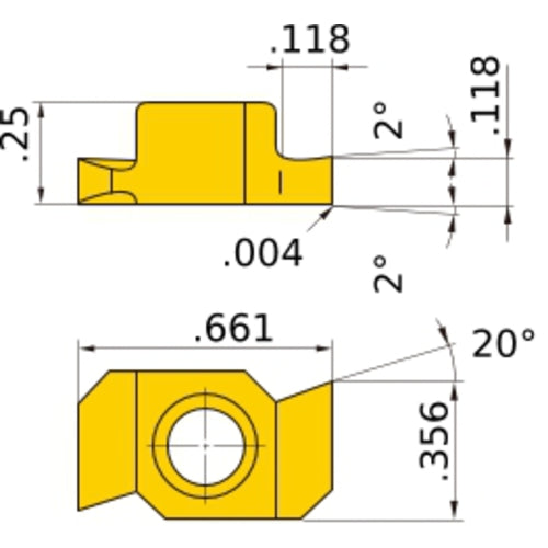 MLG2030L UTI20T INSERT