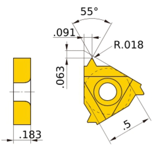 MMT22ER070W VP10MF INSERT