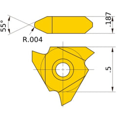 MTTR435501 UTI20T INSERT